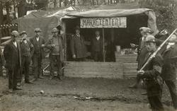 Landstormens mobilisering 1914, markententeri.