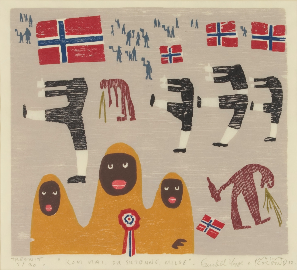 Kom mai, du skjønne, milde [Grafikk]
