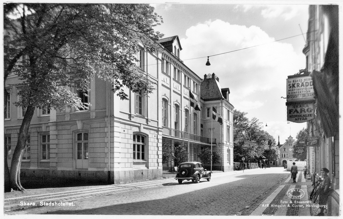 Järnvägsgatan i Skara