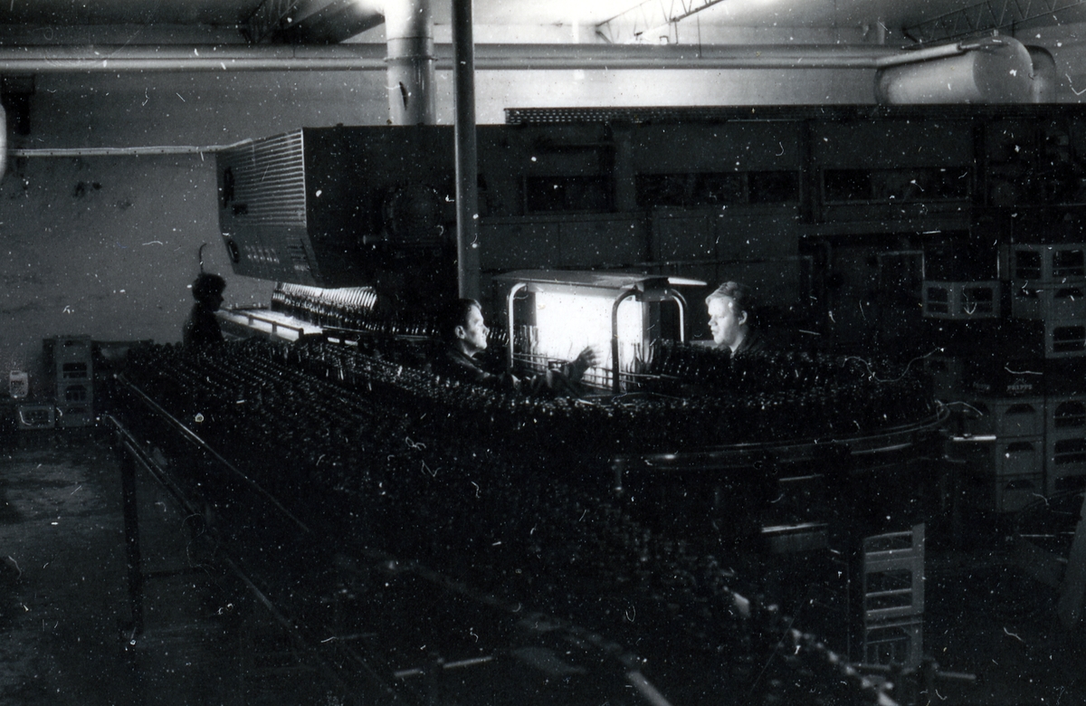 Bryggaregatan, Halmstad.
Appeltofftska Bryggeriet.
Från museipersonalens studiebesök den 29 januari 1980.