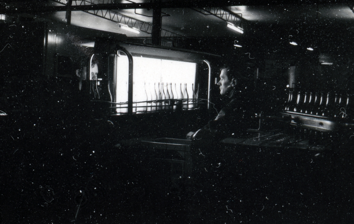 Bryggaregatan, Halmstad.
Appeltofftska Bryggeriet.
Från museipersonalens studiebesök den 29 januari 1980.