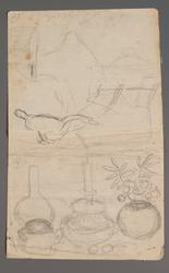 Skisser til 4 motiv [Tegning]