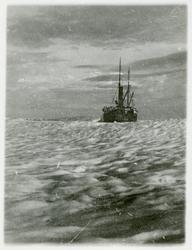 Halvar sitter fast i packisen på Karahavet, 1919.