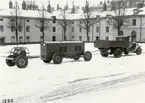 Maskinvagn 23 kW samt kabelkärra, dragna av lastautomobil. Tillverkad av Svenska Instrument Aktiebolaget (SIA).

Ekipaget uppställt på Artillerigården vid Armémuseum.