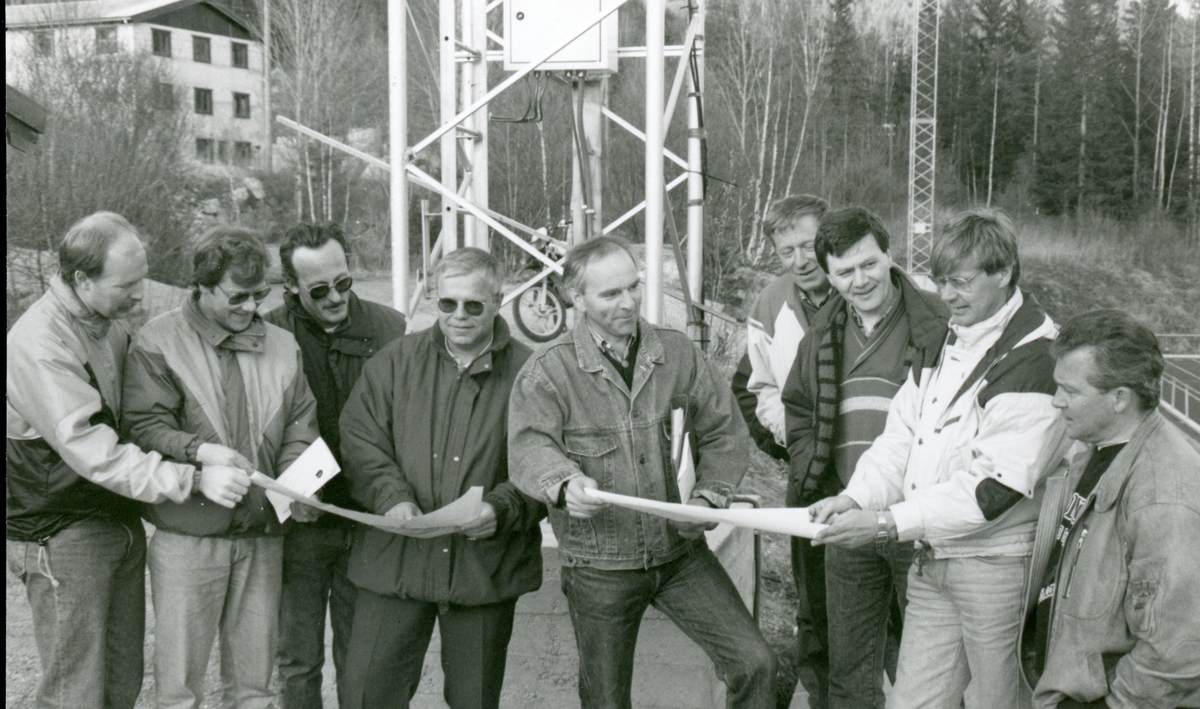 Klubbhuset til Gol Idretslag planlegges.
frå h.Ola Stølen,Reidar Nesheim,Tore Dag Skjerdal,Ragnar Haugstad,Guttorm Frøysok,Svein Hesla,Erik Torkilsen og Ukjent.