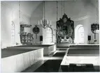 Odensvi sn, Köping.
Interiör av Odensvi kyrka efter renovering, 1949-50.