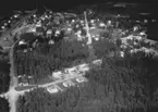 Flygfoto över Solberga i Nässjö kommun, Jönköpings län. 1184/1962