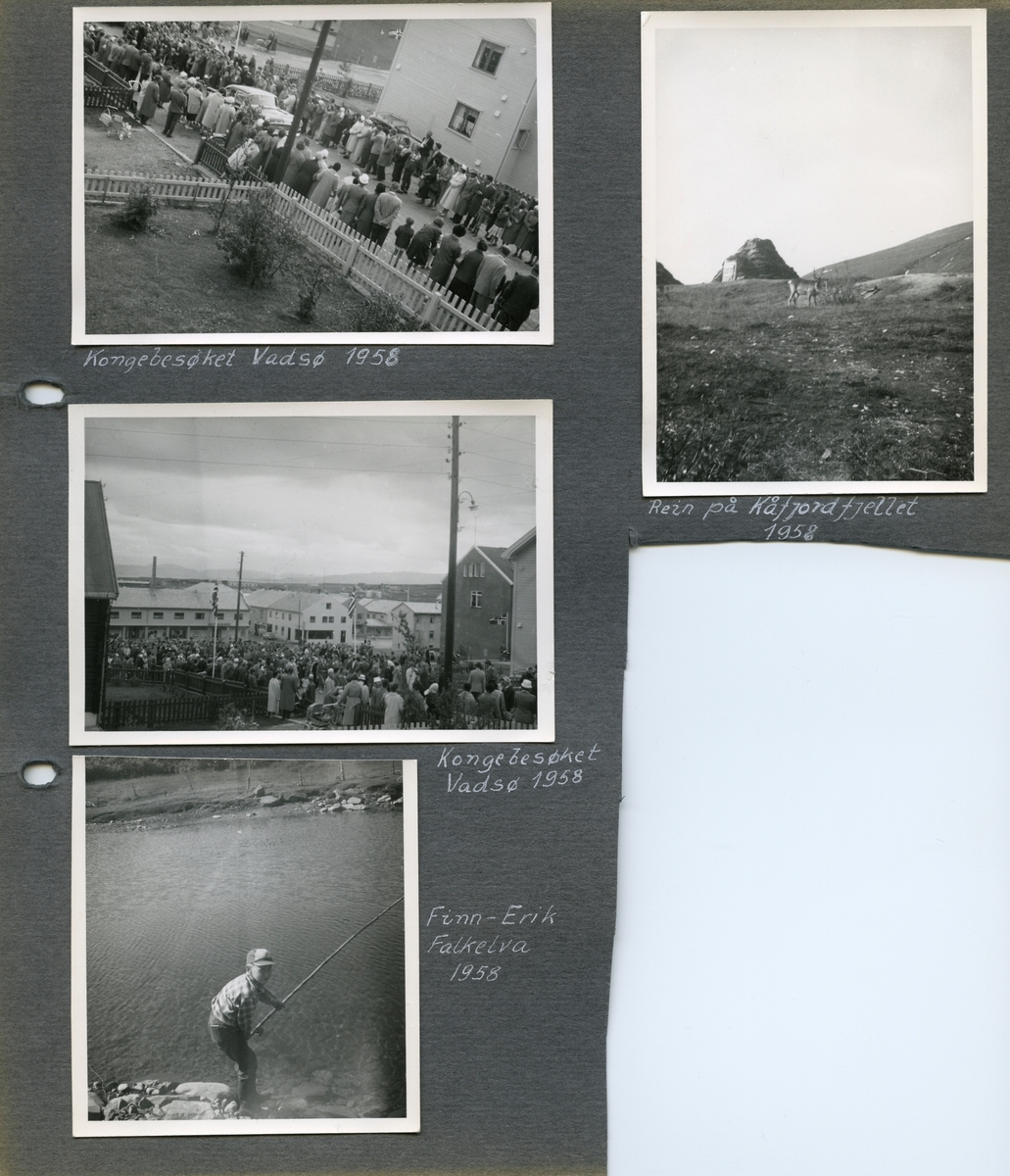 Kongebesøket i Vadsø, 1958.