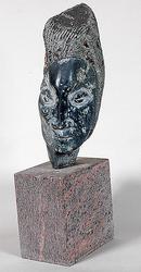 Afrikanskt huvud [Skulptur]