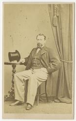 Porträtt av Kanaris von Wernstedt, underlöjtnant vid Andra l