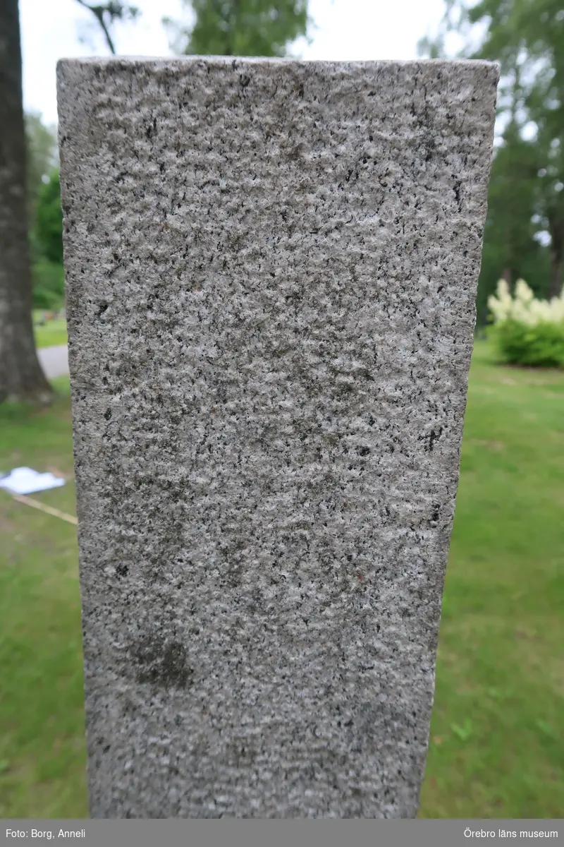 Fotoprotokoll

Acc. Nr. OLM-2019-402_1-45
Örebro läns museums diarienummer: 2016.230.125
Fotograf: Anneli Borg 
Objekt: Ramsbergs nya kyrkogård
Kommun: Lindesbergs kommun
Län: Örebro
År: 2019

Motiv: 
1-45	Ramsbergs nya kyrkogård, gravvårdar