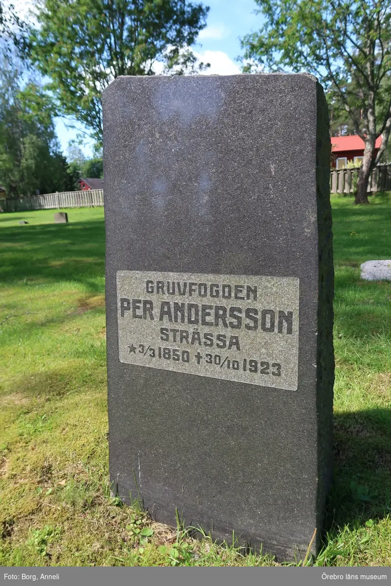 Fotoprotokoll

Acc. Nr. OLM-2019-400_1-45
Örebro läns museums diarienummer: 2016.230.125
Fotograf: Anneli Borg 
Objekt: Ramsbergs nya kyrkogård
Kommun: Lindesbergs kommun
Län: Örebro
År: 2019

Motiv: 
1-45	Ramsbergs nya kyrkogård, gravvårdar