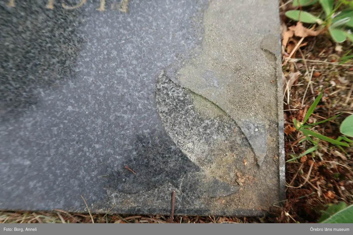 Fotoprotokoll

Acc. Nr. OLM-2019-402_1-45
Örebro läns museums diarienummer: 2016.230.125
Fotograf: Anneli Borg 
Objekt: Ramsbergs nya kyrkogård
Kommun: Lindesbergs kommun
Län: Örebro
År: 2019

Motiv: 
1-45	Ramsbergs nya kyrkogård, gravvårdar