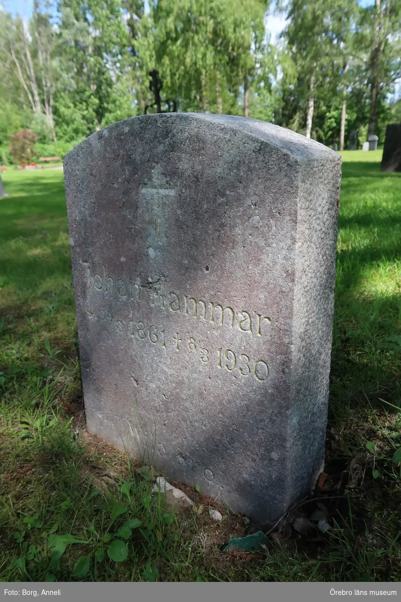 Fotoprotokoll

Acc. Nr. OLM-2019-400_1-45
Örebro läns museums diarienummer: 2016.230.125
Fotograf: Anneli Borg 
Objekt: Ramsbergs nya kyrkogård
Kommun: Lindesbergs kommun
Län: Örebro
År: 2019

Motiv: 
1-45	Ramsbergs nya kyrkogård, gravvårdar