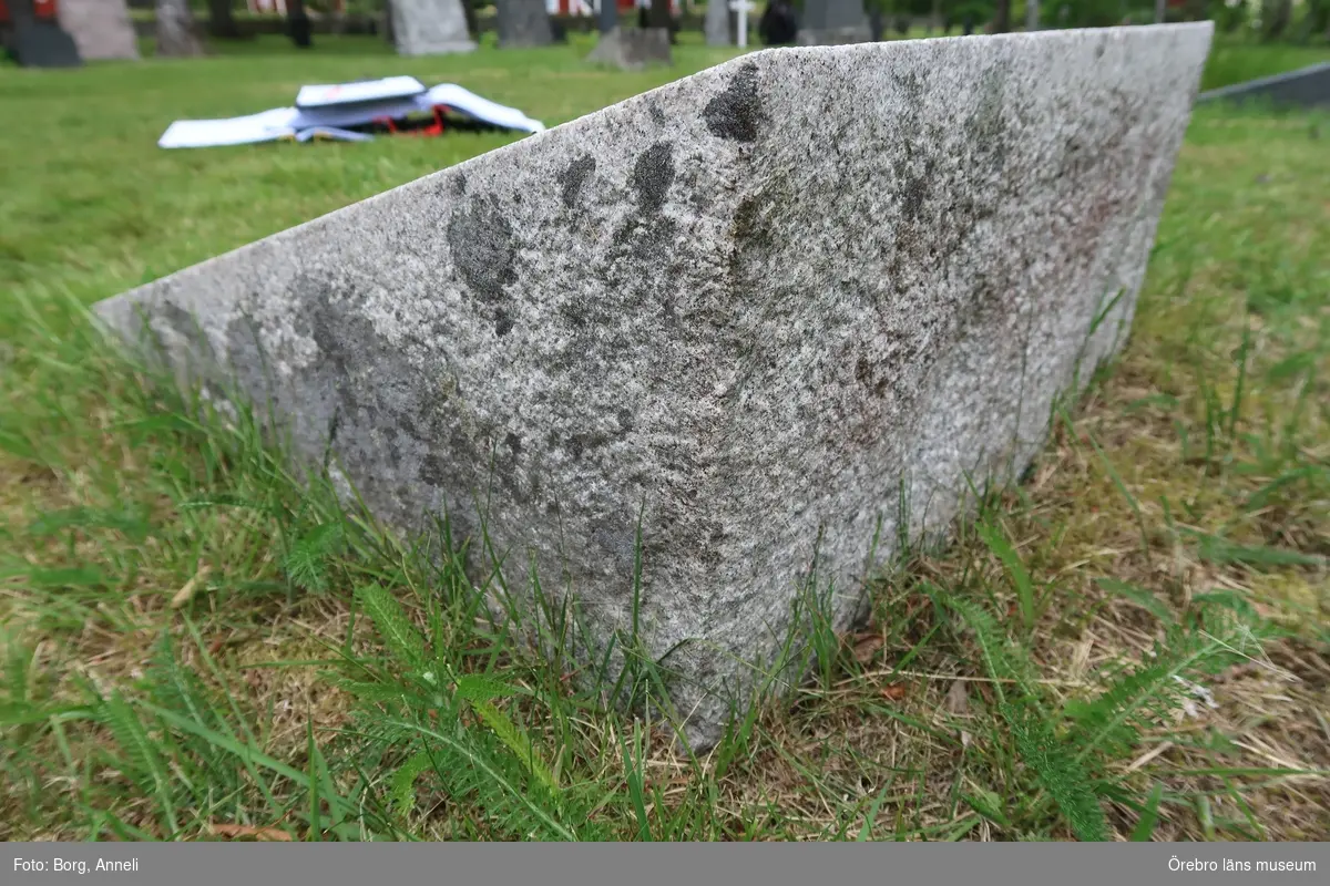 Fotoprotokoll

Acc. Nr. OLM-2019-402_1-45
Örebro läns museums diarienummer: 2016.230.125
Fotograf: Anneli Borg 
Objekt: Ramsbergs nya kyrkogård
Kommun: Lindesbergs kommun
Län: Örebro
År: 2019

Motiv: 
1-45	Ramsbergs nya kyrkogård, gravvårdar