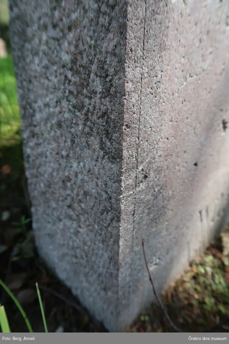 Fotoprotokoll

Acc. Nr. OLM-2019-400_1-45
Örebro läns museums diarienummer: 2016.230.125
Fotograf: Anneli Borg 
Objekt: Ramsbergs nya kyrkogård
Kommun: Lindesbergs kommun
Län: Örebro
År: 2019

Motiv: 
1-45	Ramsbergs nya kyrkogård, gravvårdar
