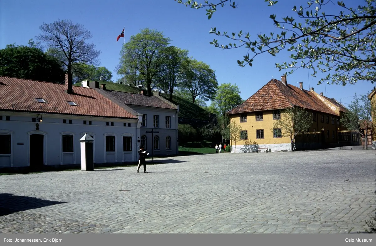 Akershus festning, Hovedvakten, Corps de Garde, plass, gardist