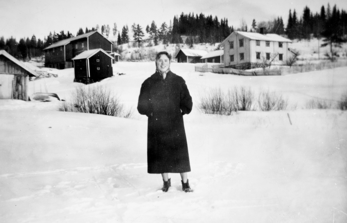 Bergsjøen, Stange Almenning, vinter.