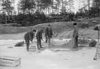 Strömmingsfiske vid Lindersfjärden i Sankt Annas skärgård.