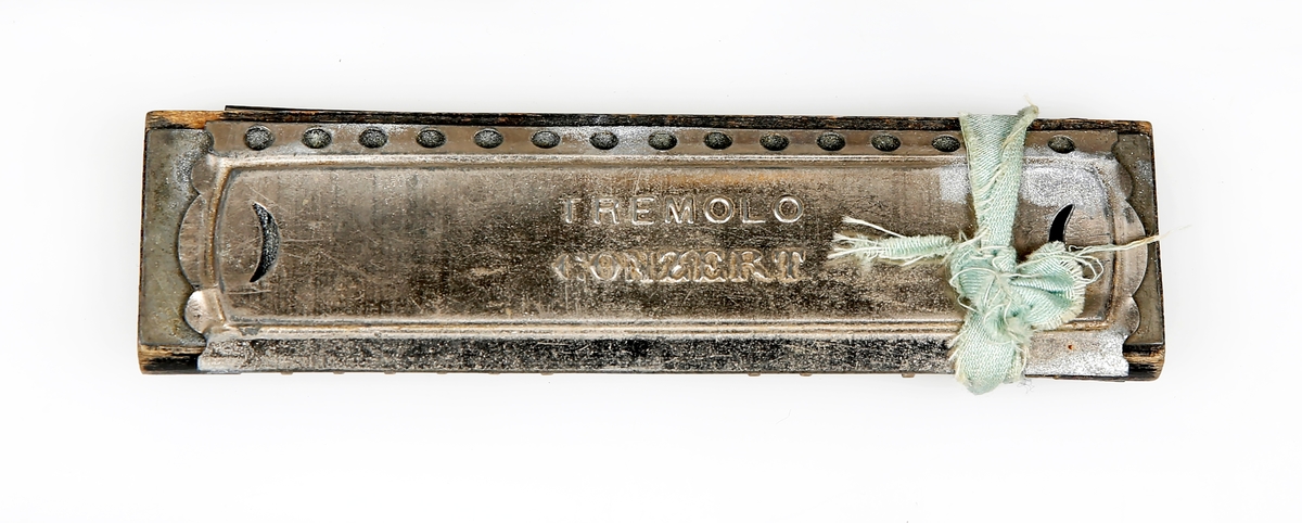 Tysk, Hohner Concert Tremolo-munnspill. Trolig tidlig 1900-tall.