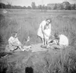 Rocksjön, A 6 badet. Picknick.