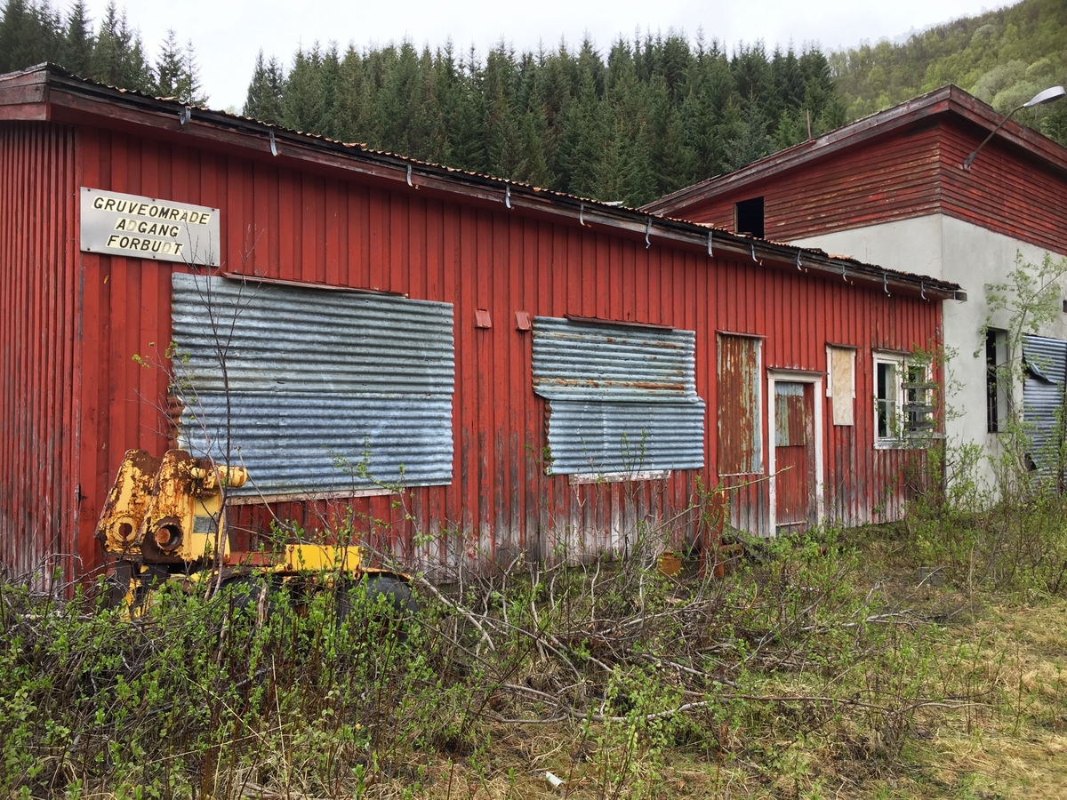 Laboratoriet på Skaland Grafittverk, Fjellet 2018.