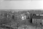 Berg, vy från kyrktornet, 1946.