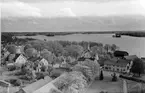 Tingsryd, vy från Tingsås kyrktorn, 1946.