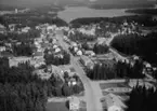 Flygfoto över Rörvik i Sävsjö kommun, Jönköpings län. 1177/1963