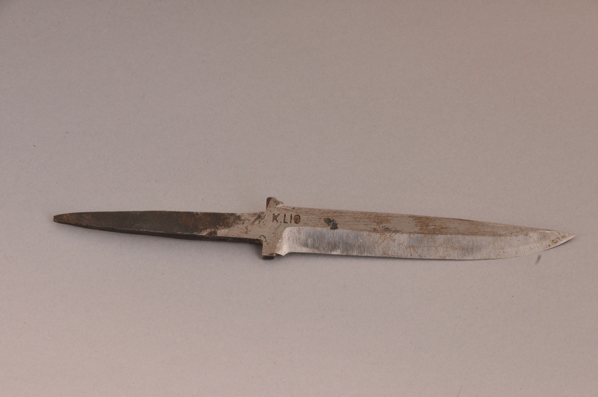 Knivblad. Heimesmia, ubruka.