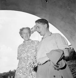 Sommaruniversitetet i Sigtuna, Uppland, juni 1953