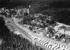 Flygfoto över Bruzholm i Eksjö kommun, Jönköpings län. 767/1964