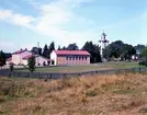 Ingelstad, Östra Torsås kyrka och skola, 1967.