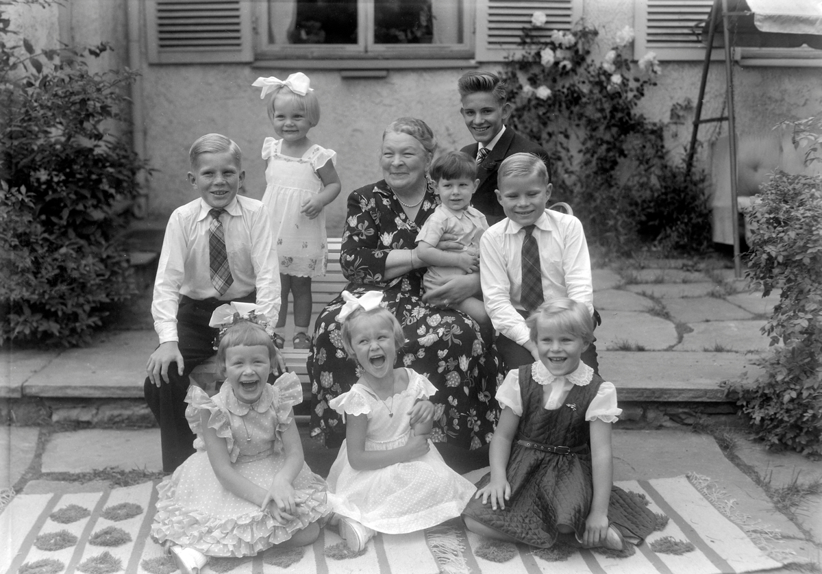 Grosserer Just Meincke Finne med familie