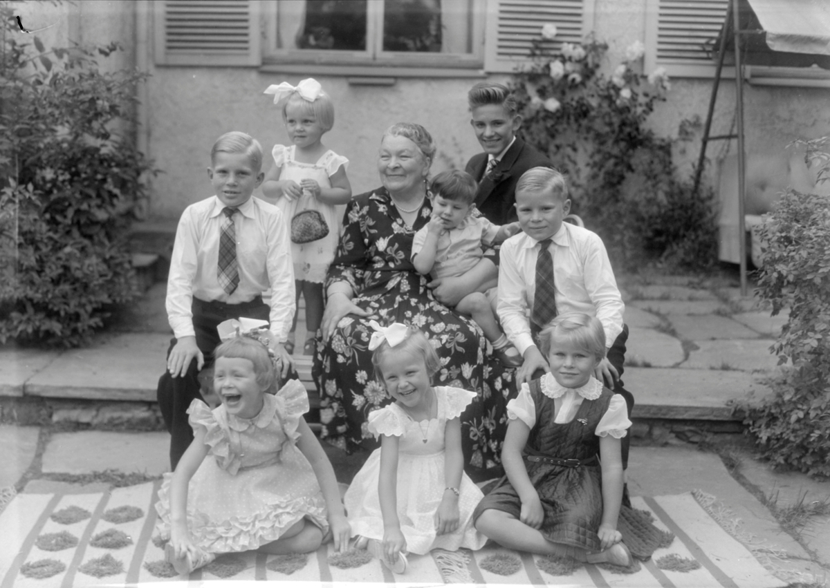 Grosserer Just Meincke Finne med familie