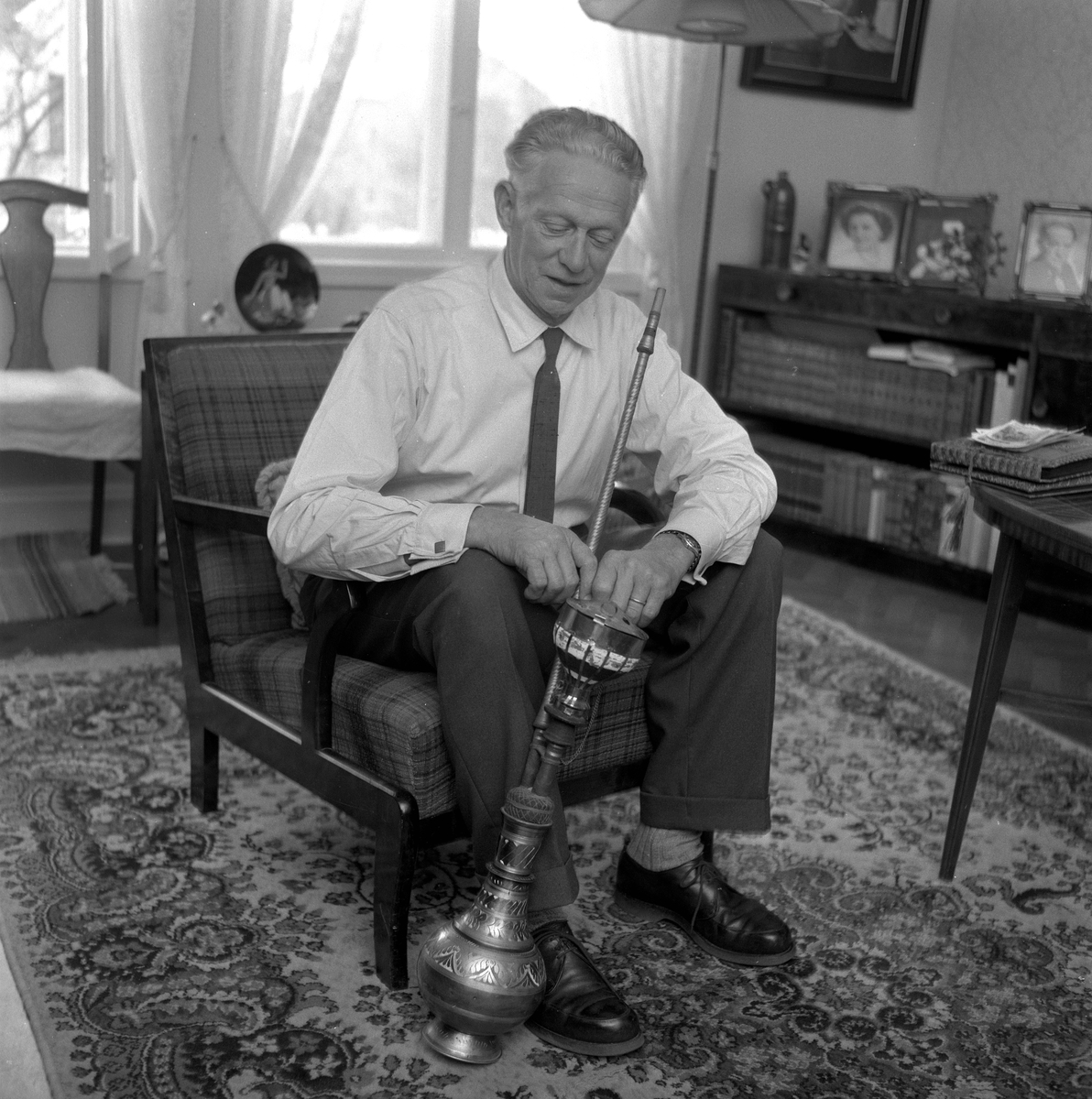 Indienresenär.
1 april 1959.