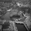 Flygbild, Örebro slott.
11 juni 1959.