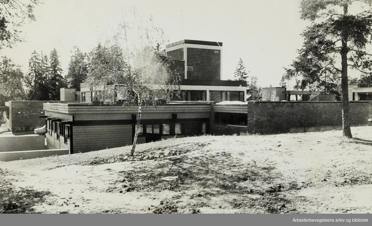 Radarveien Skole og Daghjem. 13. september 1973