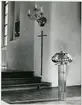 Skultuna sn, Västerås.
Dopskål i Skultuna kyrka, 1980.