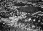 Flygfoto över Tranås i Jönköpings län. 807/1964