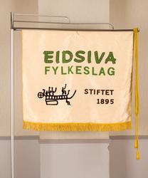 Faner og banner fra ungdomslag i Østfold / Eidsiva fylkeslag.