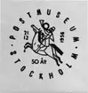 Handstämpel för Postmuséets 50-årsjubileum 1956.