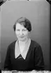 Mary Eriksson från Östhammar, Uppland 1932