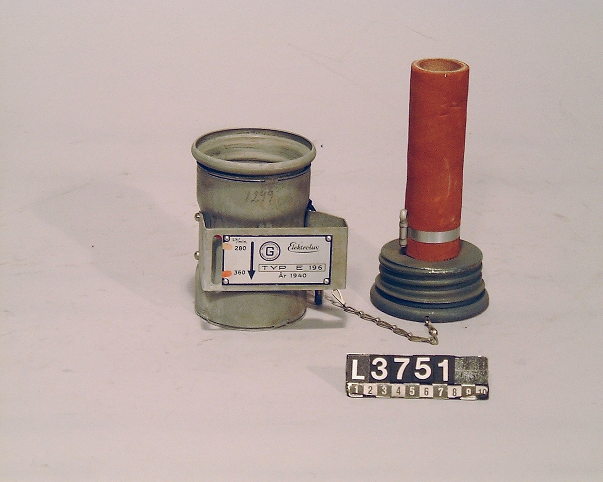 Ventil med flöde på 280-360 liter/minut.