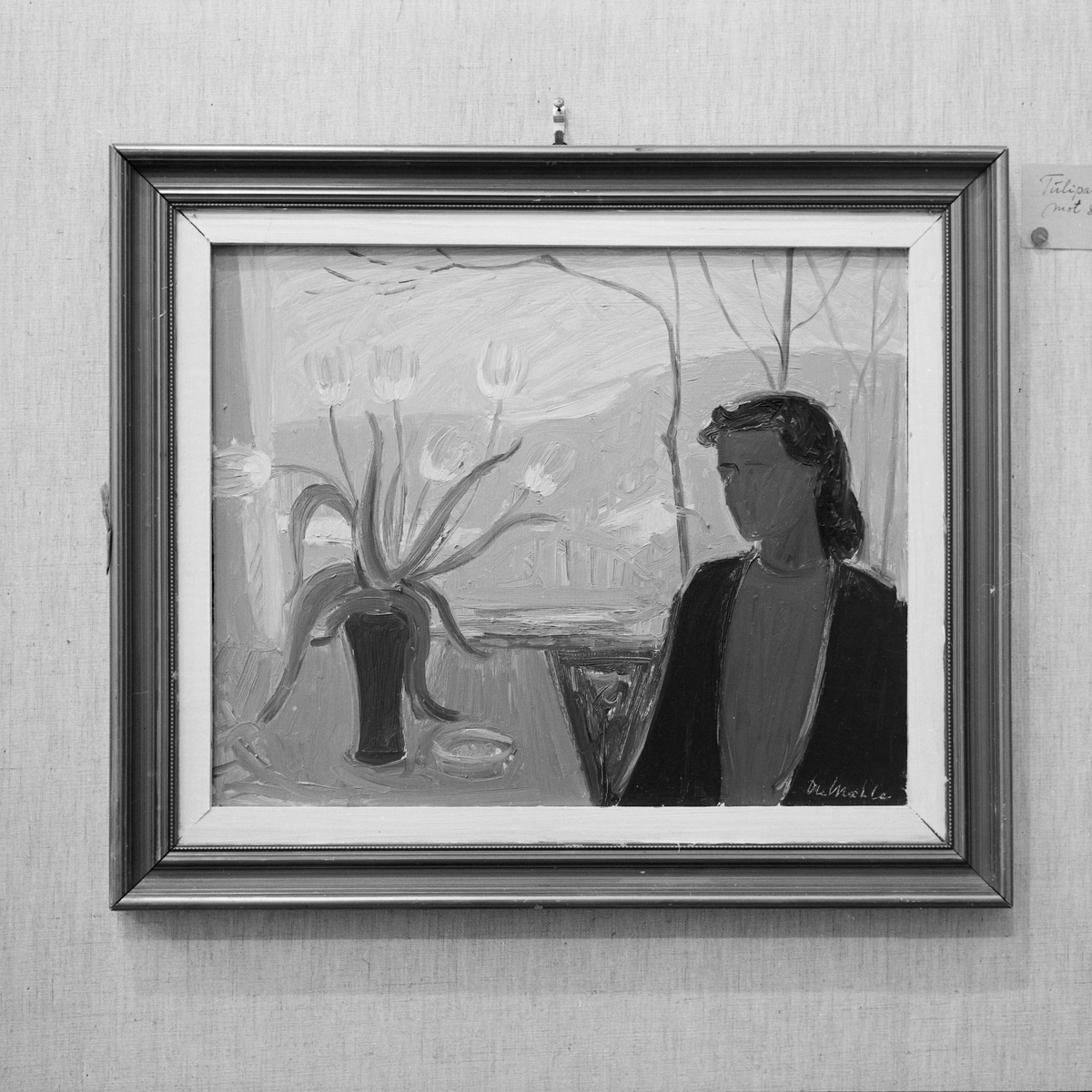 Malerier av Ole Mæhle i Trondhjems Kunstforening