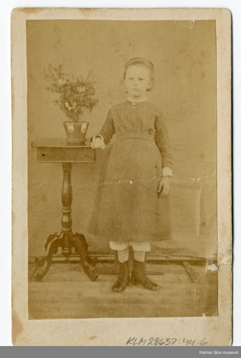 KLM 28637:44:1-20, Fotoalbum, av papp och tyg. Samling av fotografier. Porträtt av medlemmar av familjen Wimmerstedt samt goda vänner till ägaren. Bilderna sitter i ett ”tygalbum”. Albumet har sydda fickor för varje bild och hålls samman av ett rött siden band och en vit knapp. En del av bilderna är fastsydda i fickorna. Tyget har ett blommönster i flera färger men bas i rött. Innehåller fler bilder än antalet fickor så ett antal bilder ligger lösa.

:1Hilda af Wetterstedt, dotter till ECM Wimmerstedt (dotter till SC och LG) och AR af Wetterstedt
:2 Hilda af Wetterstedt, dotter till ECM Wimmerstedt (dotter till SC och LG) och AR af Wetterstedt
:3 Carl Carlander, son till S A Wimmerstedt (dotter till SC och LG) och ? Carlander
:4 Maria Rogberg och hennes kusin Maria Rogberg
:5 Emma Cordula Magdalena af Wetterstedt född Wimmerstedt, dotter till SC och LG Wimmerstedt
:6 Hilda af Wetterstedt, dotter till ECM Wimmerstedt (dotter till SC och LG) och AR af Wetterstedt
:7 Maria Carlander, dotter till S A Wimmerstedt (dotter till SC och LG) och ? Carlander
:8 Hanna och Eva Rogberg
:9 Hilda af Wetterstedt, dotter till ECM Wimmerstedt (dotter till SC och LG) och AR af Wetterstedt
:10 Maria Carlander, dotter till S A Wimmerstedt (dotter till SC och LG) och ? Carlander. Finns ytterligare en kopia som ej förvaras i fotoalbum.
:11 Hilda Wimmerstedt
:12 Ebba Wimmerstedt
:13 Maria Lindahl född Wimmerstedt
:14 Gruppfoto med sex kvinnor vara en ska vara Hilda af Wetterstedt
:15 Biskopinnan Sjöbring
:16 Biskop Sjöbring
:17 Maria Carlander, dotter till S A Wimmerstedt (dotter till SC och LG) och ? Carlander
:18 Hilda af Wetterstedt, dotter till ECM Wimmerstedt (dotter till SC och LG) och AR af Wetterstedt
:19 Bildhuggaren professorn C G Qvarnström, bror till SC Wimmerstedt. Finns ytterligare en kopia som ej förvaras i fotoalbum.
:20 Riksantikvarie Bror Emil Hildebrand. Finns ytterligare en kopia som ej förvaras i fotoalbum.