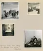 Kassans fotoalbum, sid 2

Historisk återblick, där bild 1 och 2 sannolikt är från HM Konungens fanöverlämning 1958.

Efter att sista regementskassören, Henrik Aronsson, avgått med pension tillträdde förvaltare Holger Aggeborn som första kassachef den 1 okt 1948. 

I samband med 