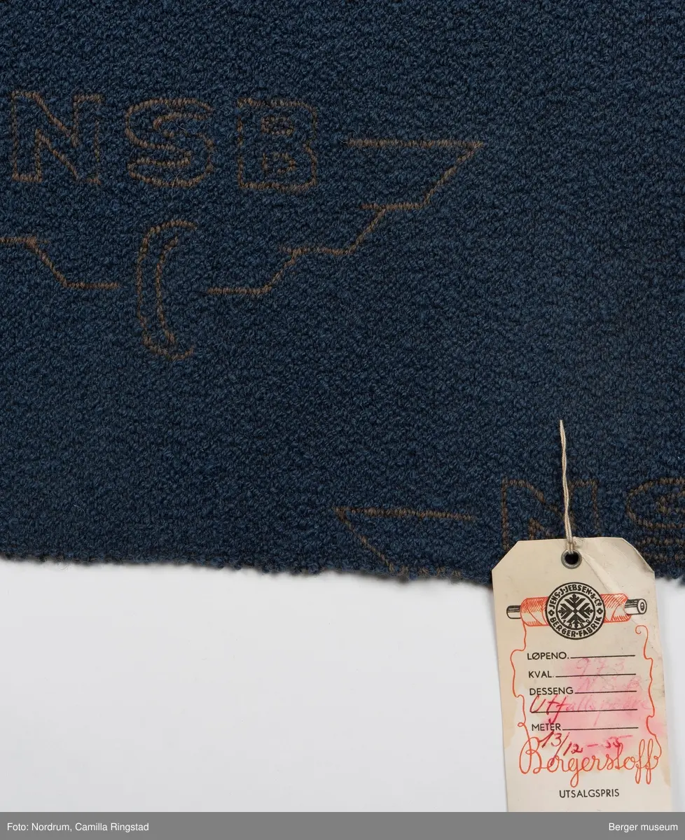 NSB Hjul med stiliserte vinger fra 1939.
