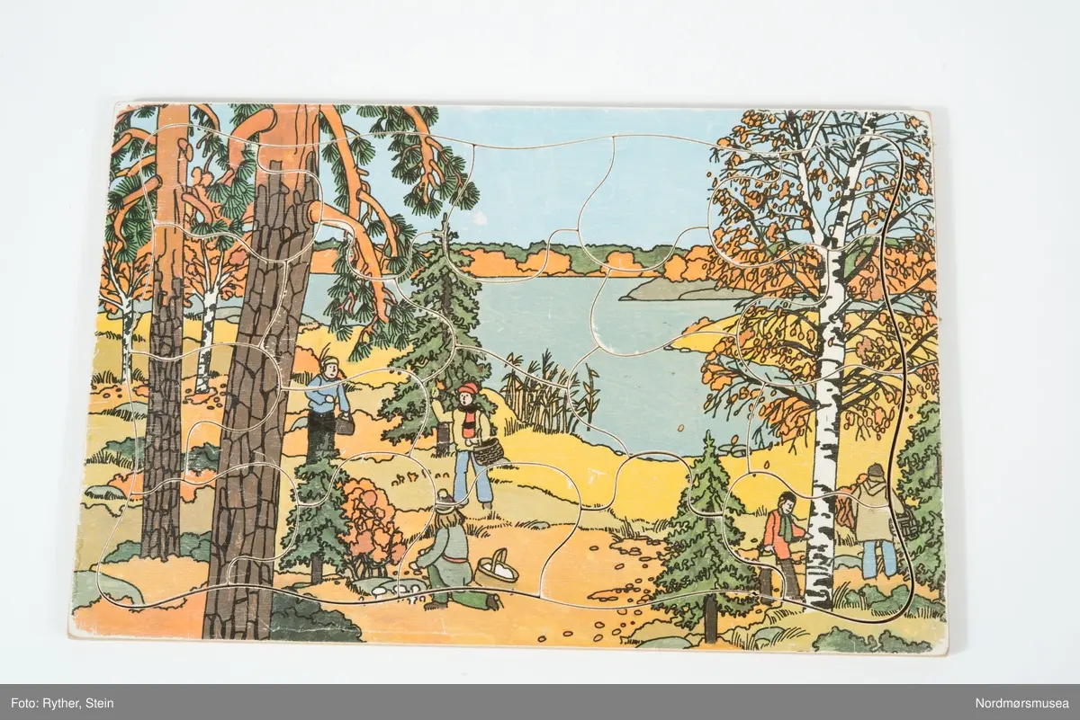 5 puslespill a) Marikken b) ? c) Emil i Lønneberget d) I skogen e) Vår