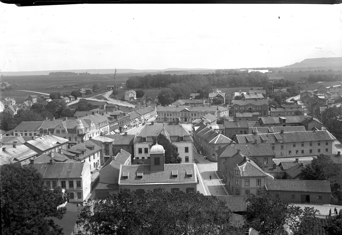 Utsikt från kyrktornet.